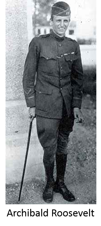 Archibald Roosevelt wounded