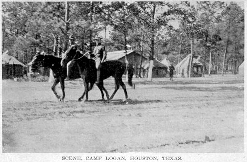 Camp Logan scene