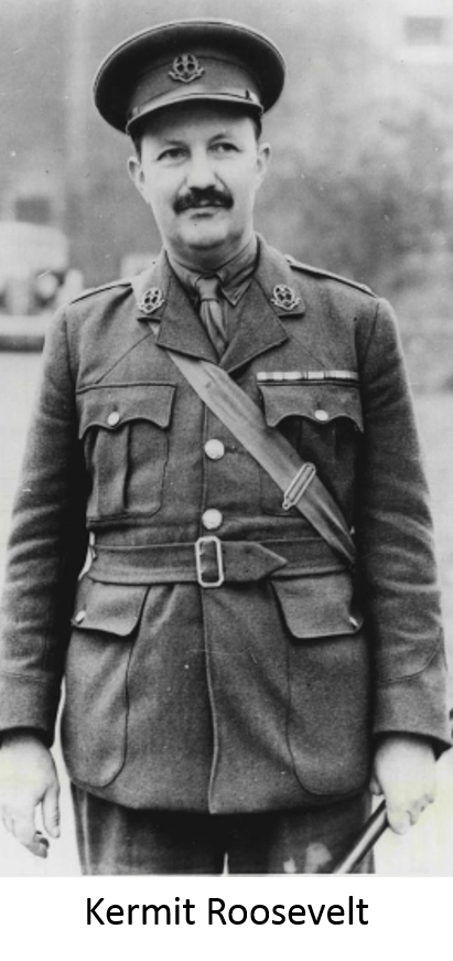 Kermit Roosevelt in British Uniform