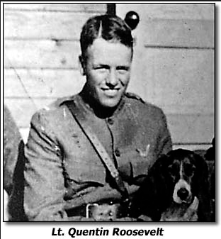Quentin Roosevelt 1918
