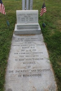 Loretta Walsh gravestone 200x300