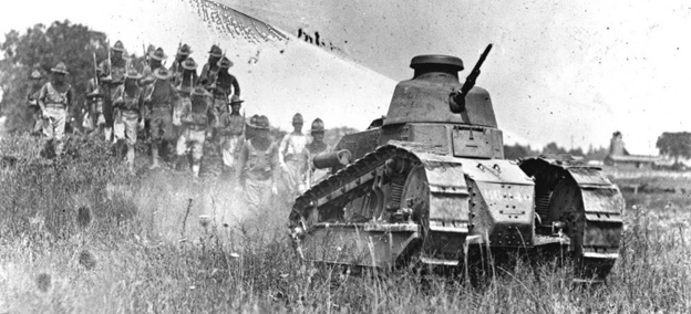 Tank at Gettysburg