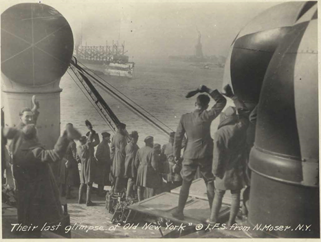 Waving to Liberty