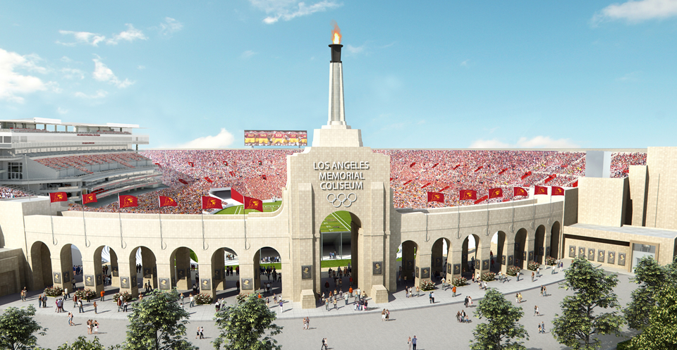 front stadium after 0