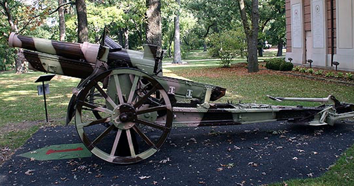 155MM FRENCH SCHNEIDER HOWITZER