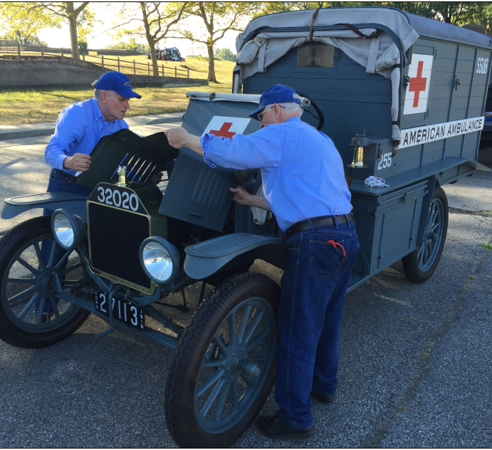 Ambulance at Governors Island