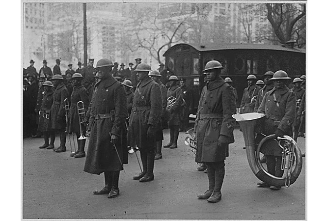 James Europe and the 369th on Fifth Avenue