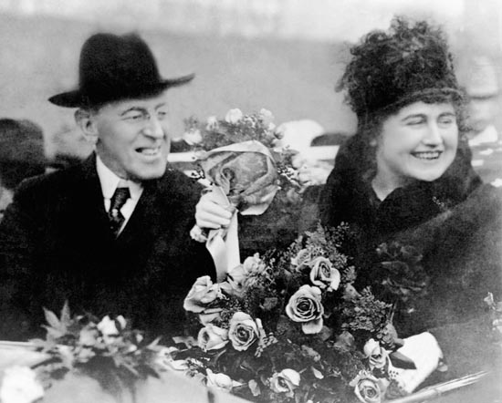 Wilson and Edith Galt