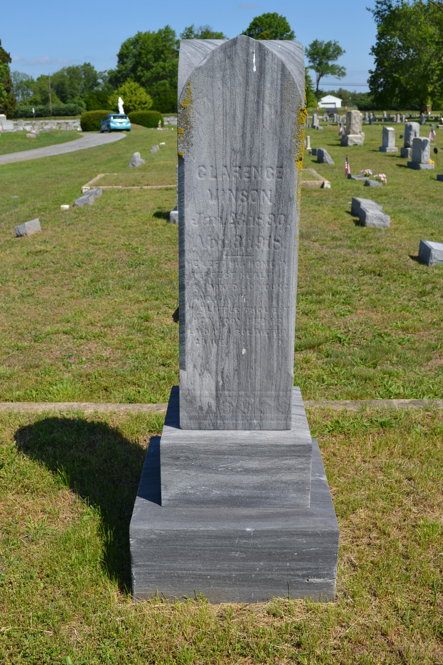 CLARENCE VINSON GRAVE