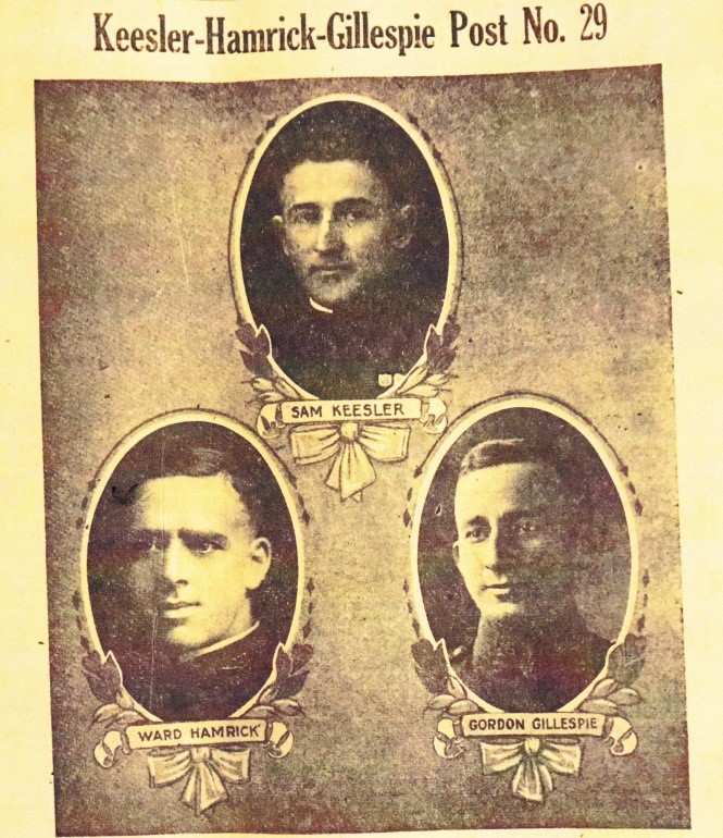 Sam Keesler Ward Hamrick Gordon Gillespie