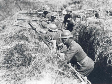 369th wearing French Adrian helmets