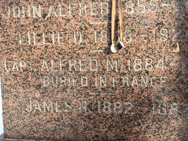 Family monument St Paul MN