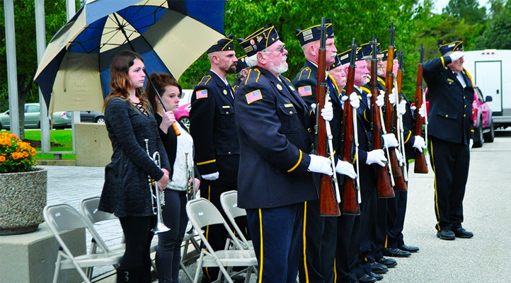 American Legion Post 9 Ceremony