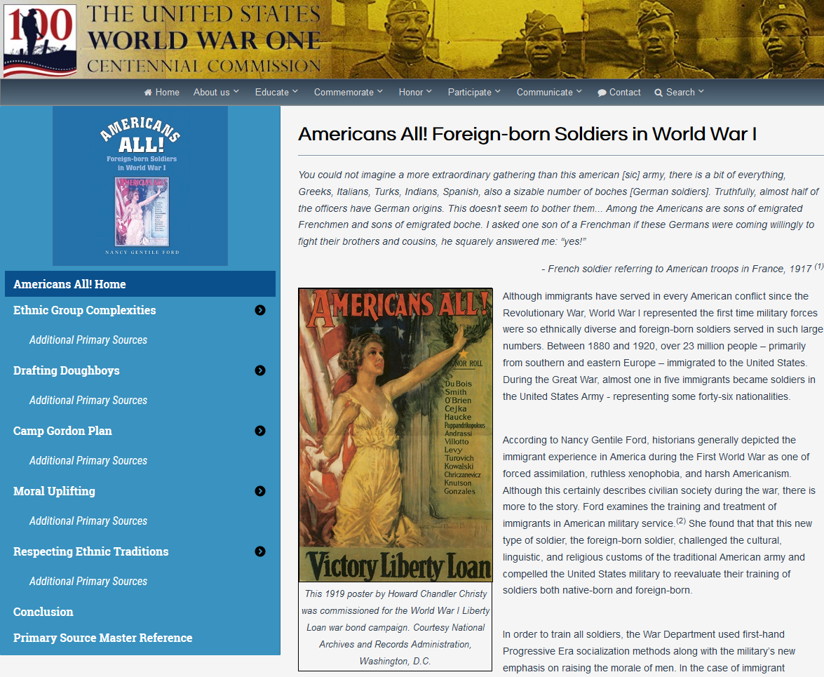 Web site snip