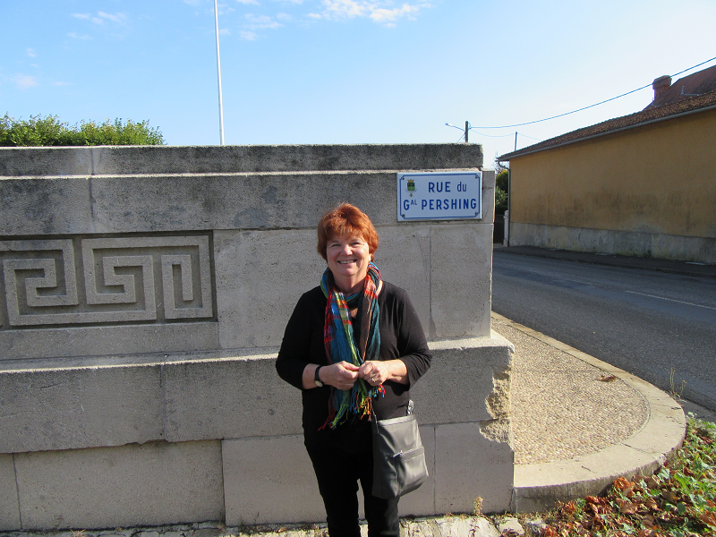 Betsy Anderson in France