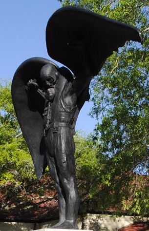 Daedalus statue at Maxwell AFB