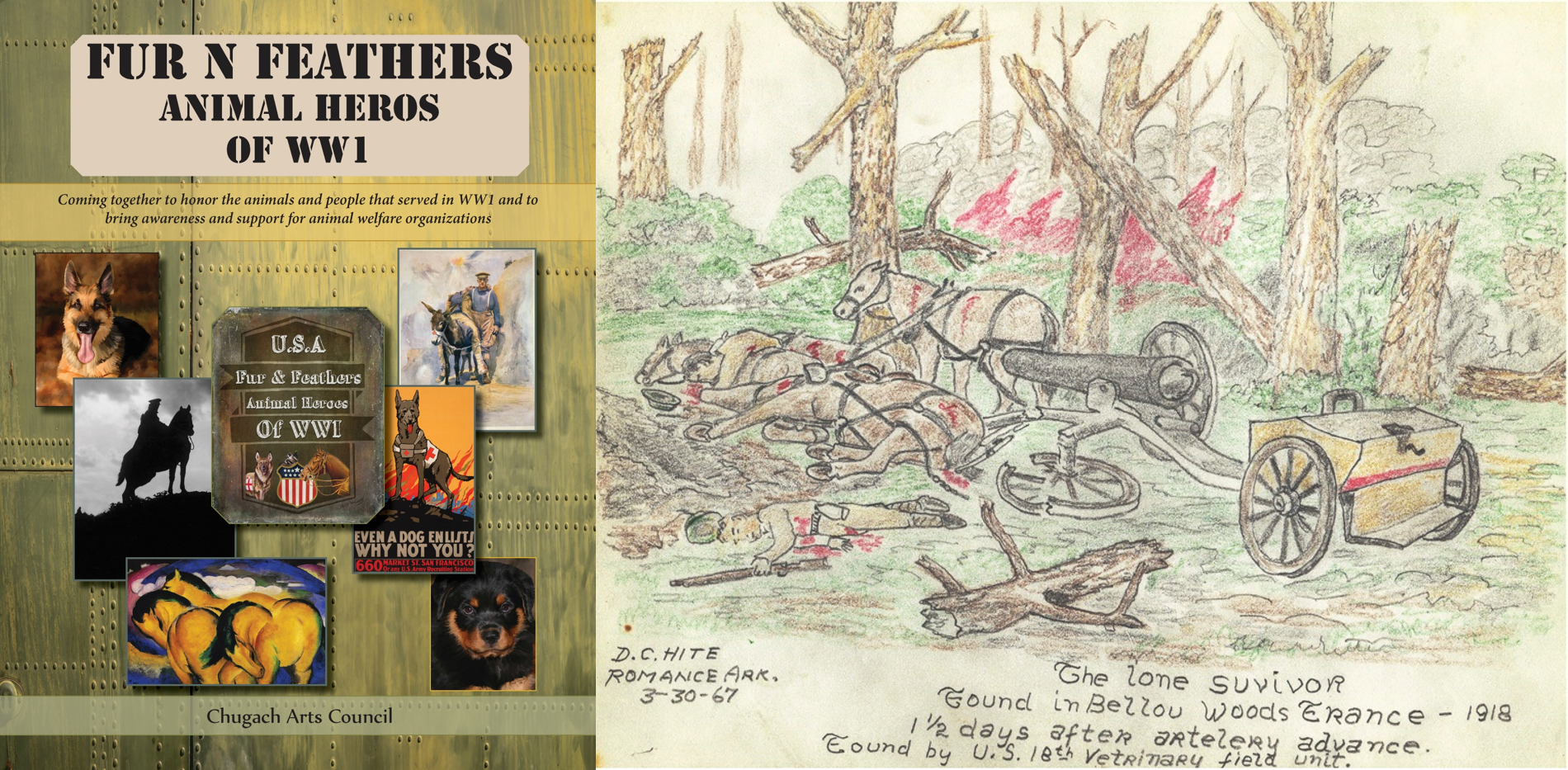 Cover and drawing