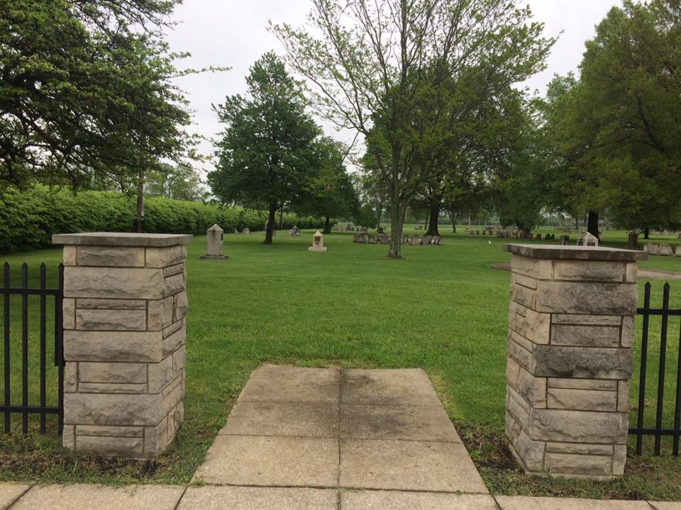 Proposed location of the monument former site of the 11th Armored Cavalry Monument