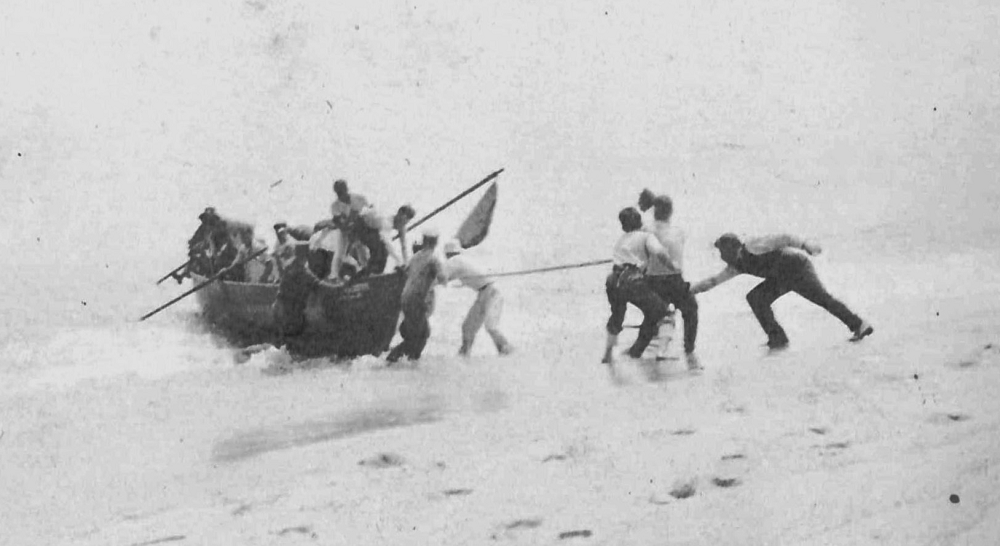 surf boat at Orleans