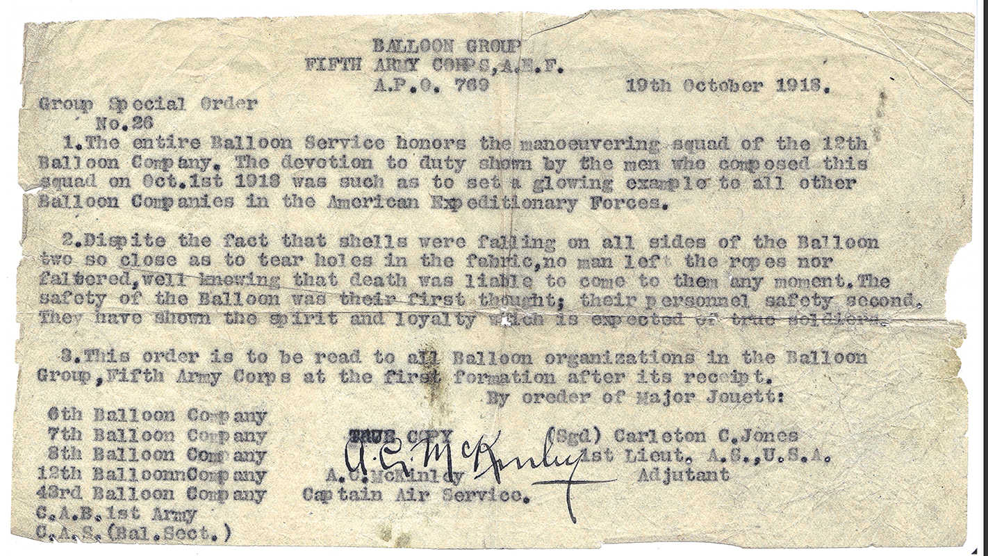 Field Commendation 12th BC