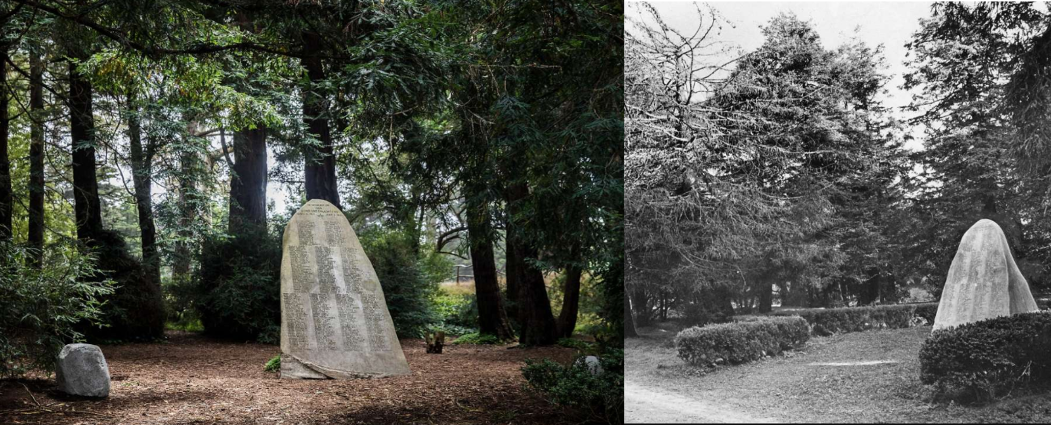 SF Memorial past and now