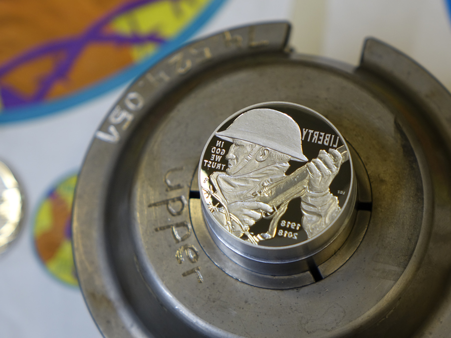 World War I Centennial Silver Dollar Die