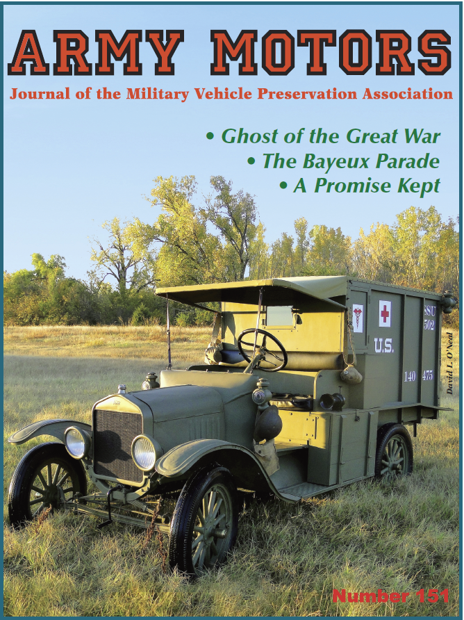Ambulance on magazine cover