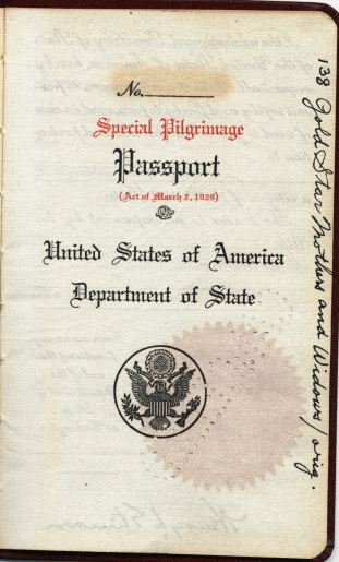 gold star mothersorig passport title