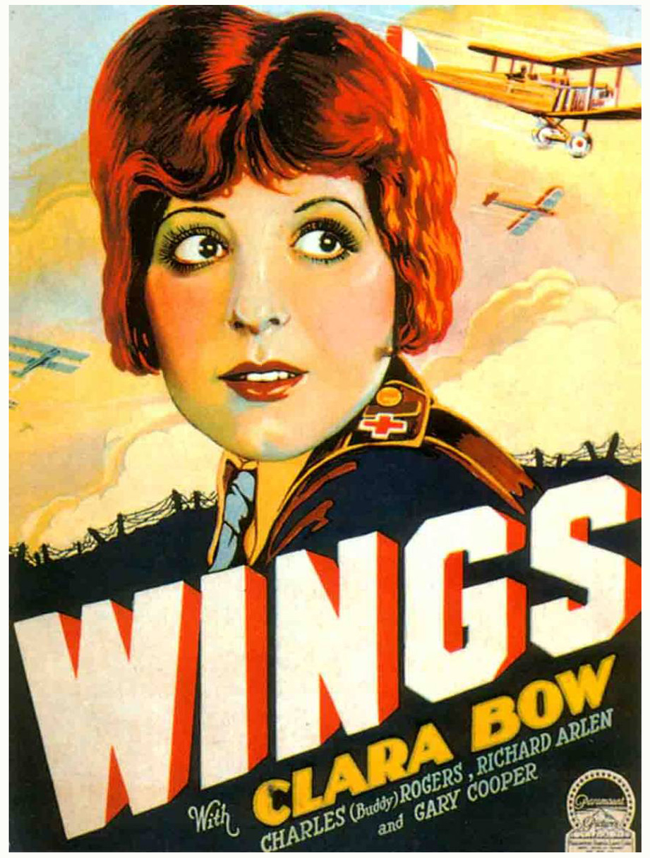 wings poster clara bow