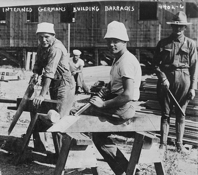 Interned Germans