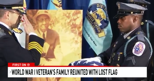 Marcellus Herod flag recovered
