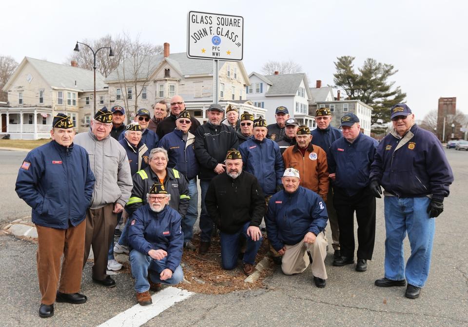 John Glass Square dedication