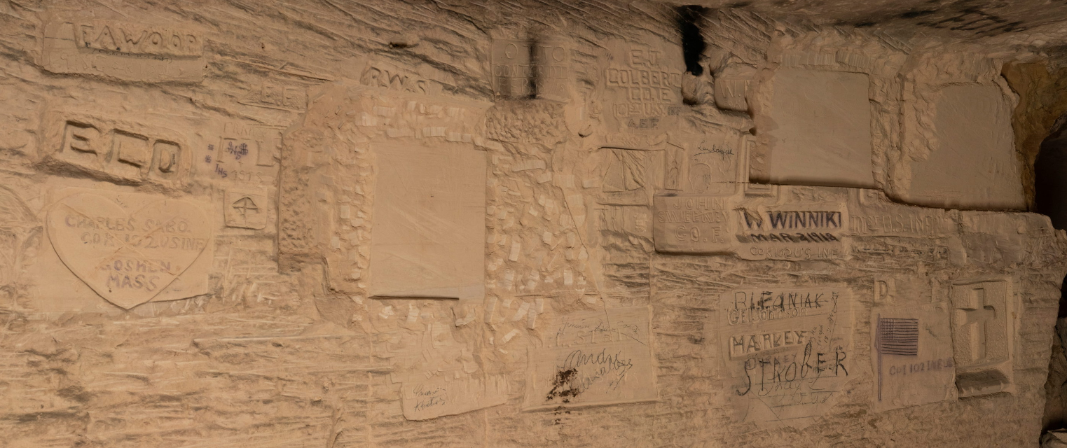 3d Wall scan in French Caves
