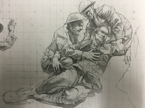 Howard sketch detail 1 500