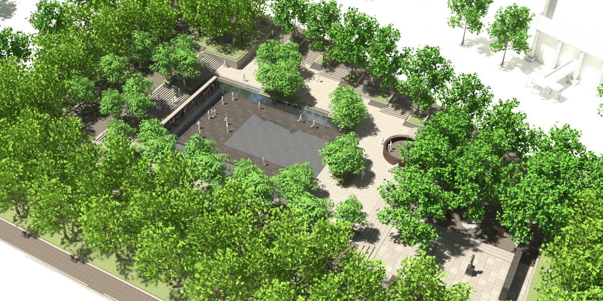 Preferred Option Aerial View 1200x600