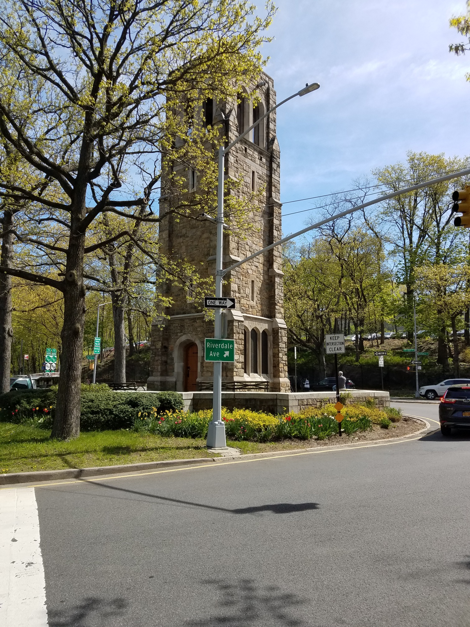 Riverdale Memorial Belltower 1345 new replica door 4.25.2019 J Saunders 2