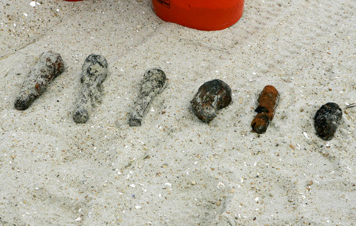 fuses on beach