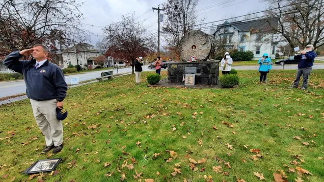 Port Jervis ceremony