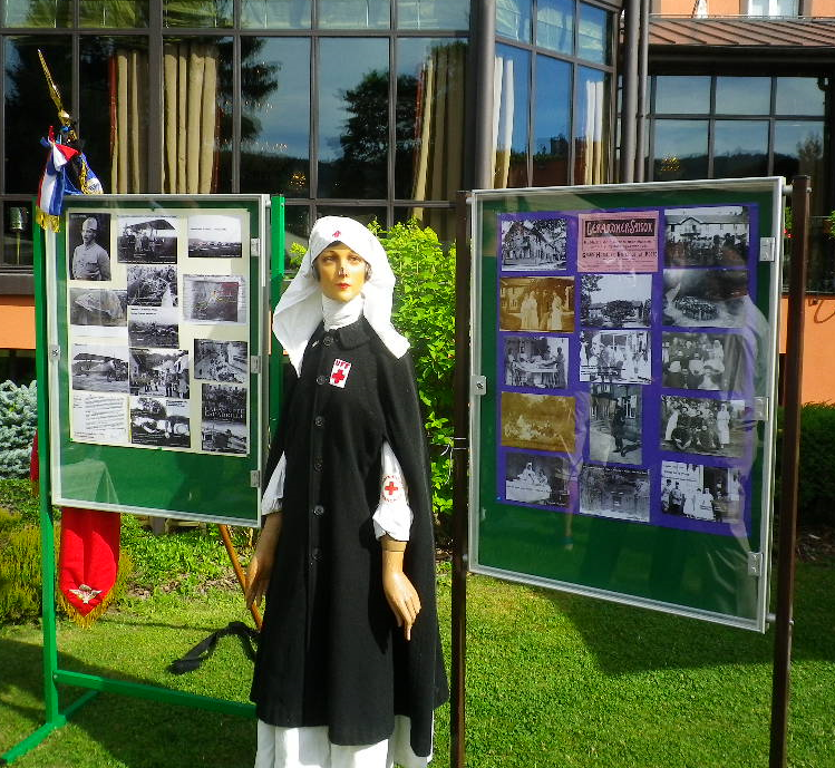 Display at Norman Prince Ceremony