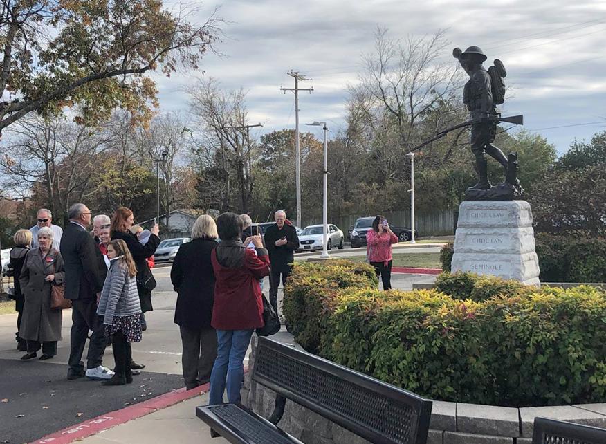 Muskogee Doughboy statue rededication