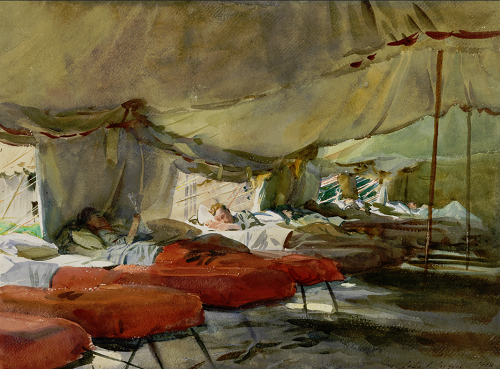 Sargent of a Hospital Tent 500