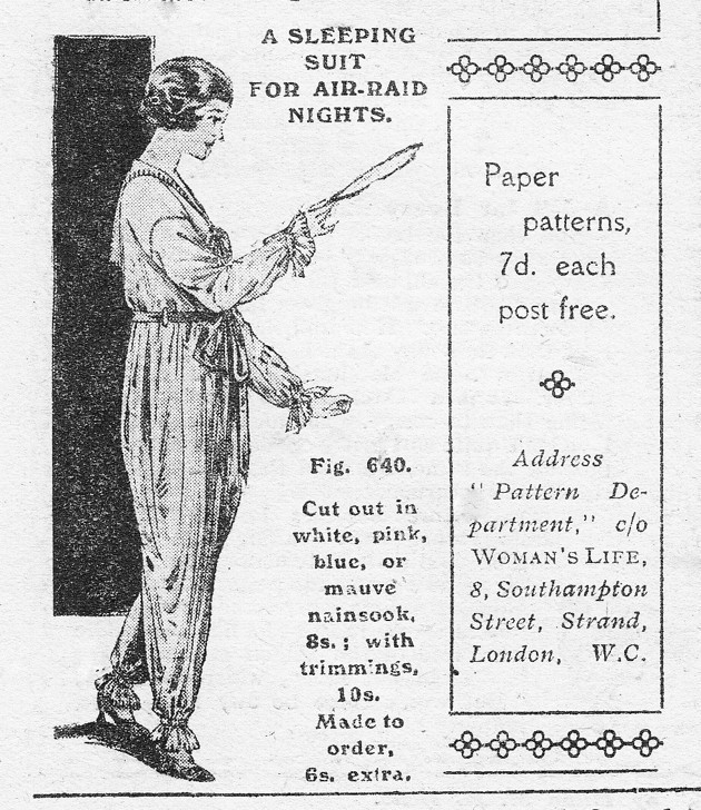 Pajamas pattern