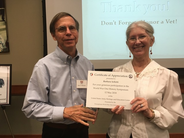 Barry Johnson and Barbara Selletti