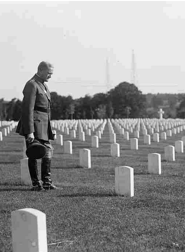 Pershing at Arlington