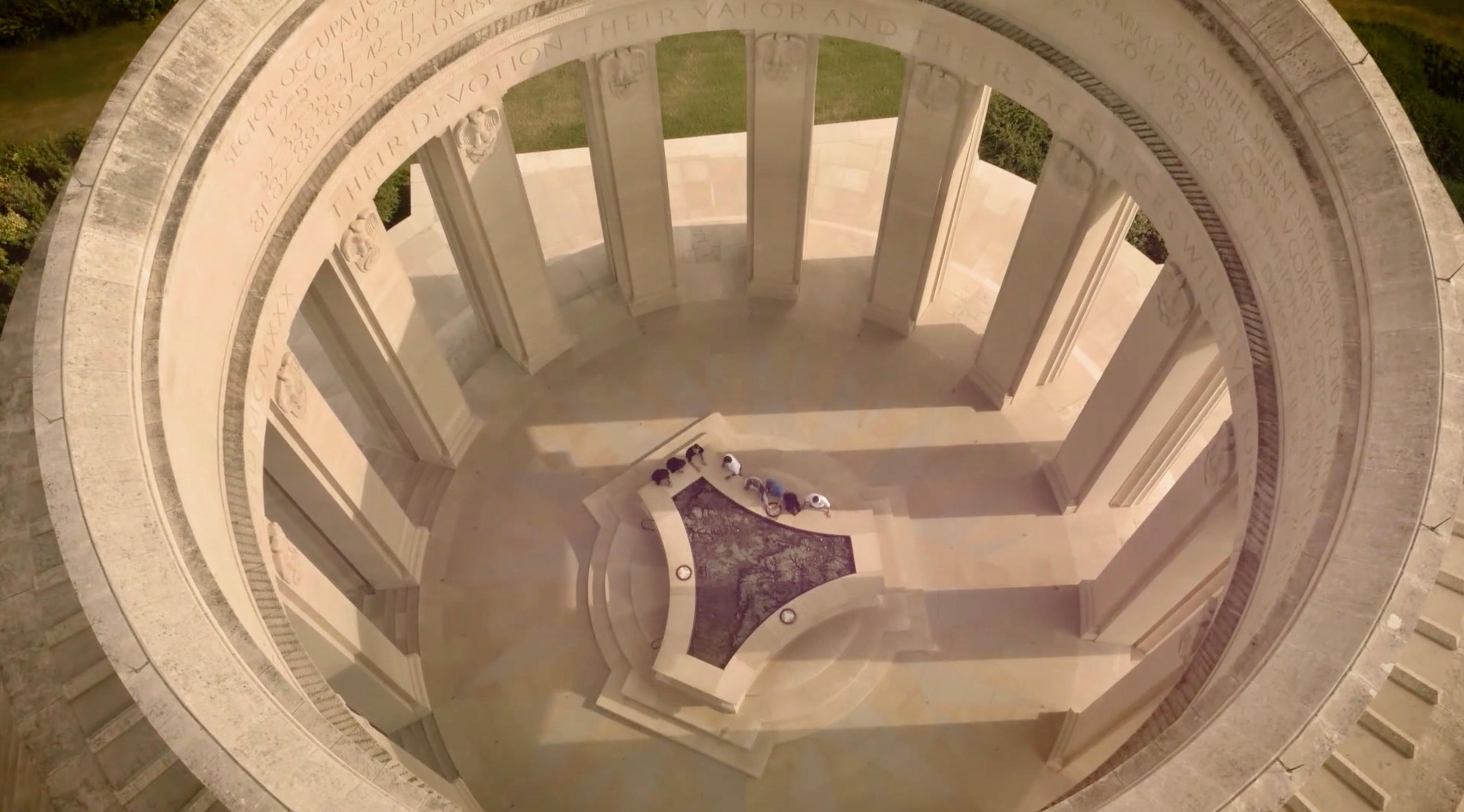 PHOTO C1 Drone over Montsec Monument