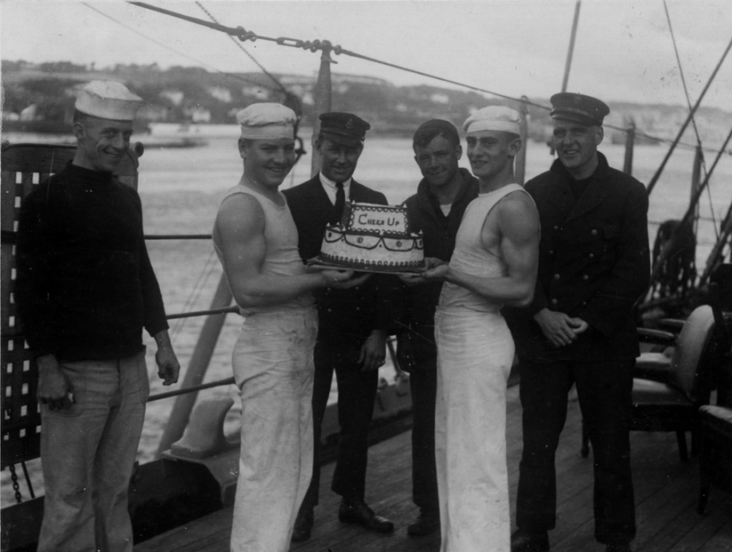 WWI Birthday Cake