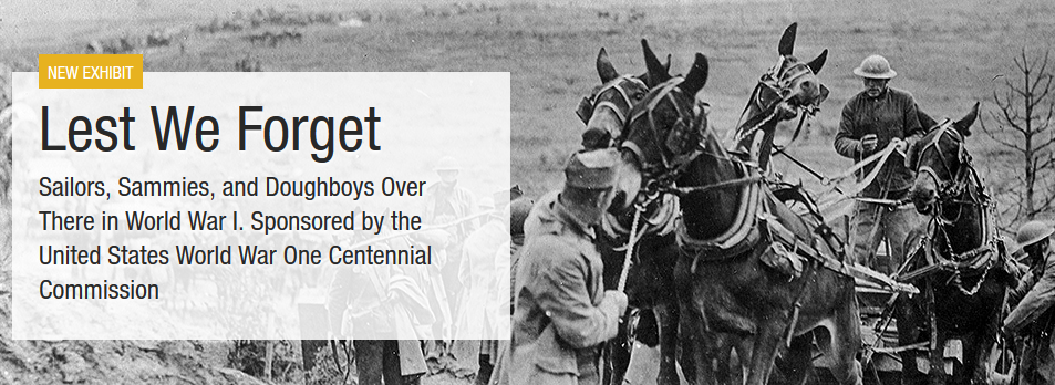 Lest We Forget Exhibit