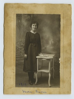 Rebecca Goethe DeVries in 1919