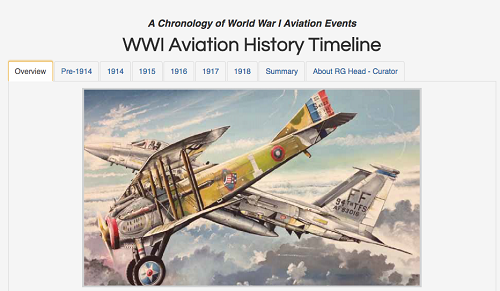 Screenshot Aviation Timeline 500