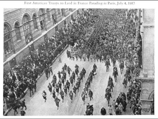 5. 16 IN 4 July 1917 Parade in Paris